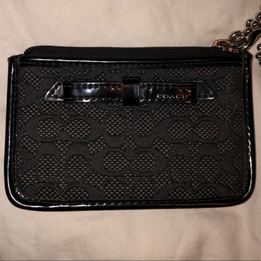 Coach wristlet wallet/ ID holder